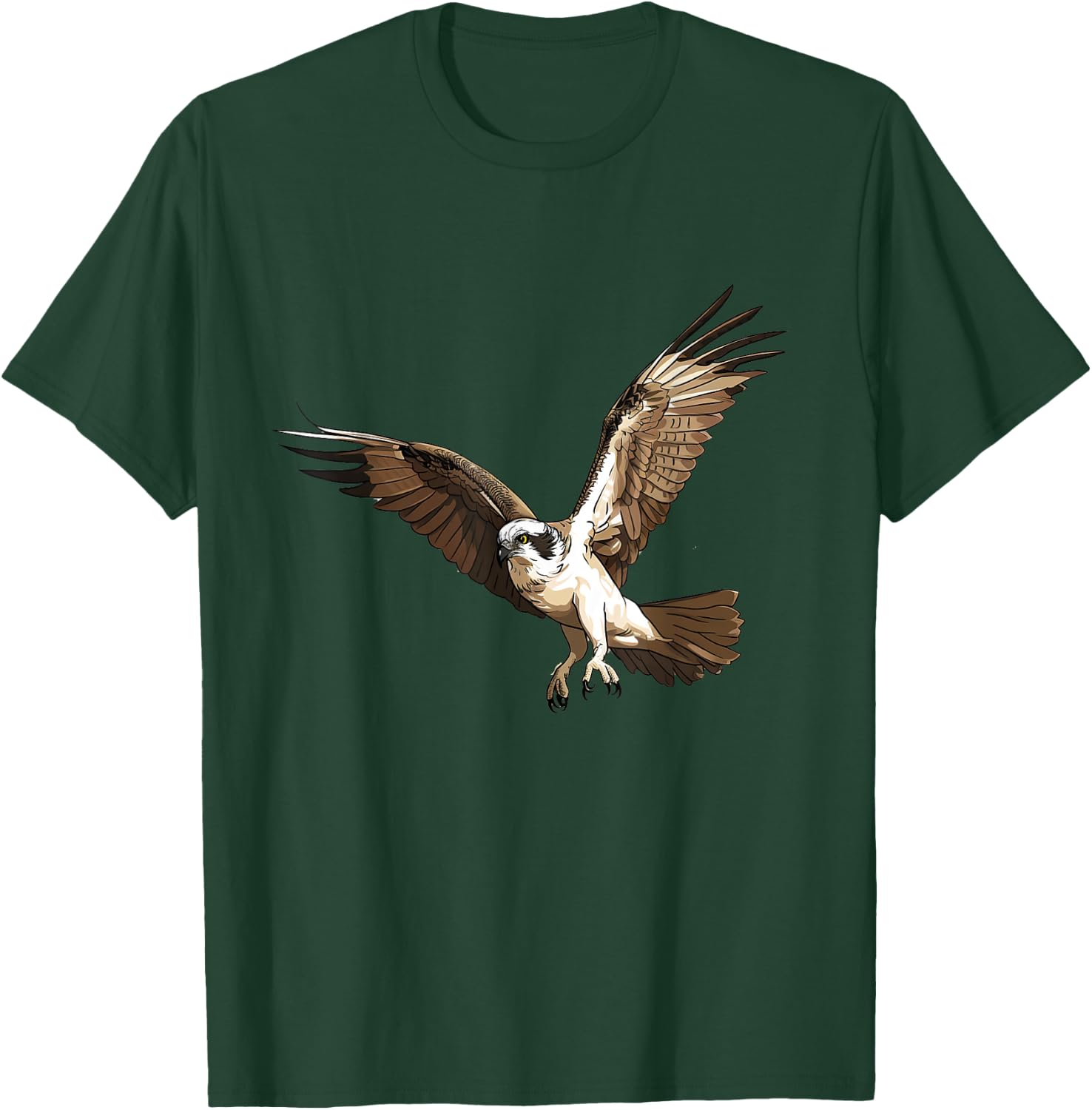 Osprey bird lover illustration T-Shirt - T-Shirt | Forest