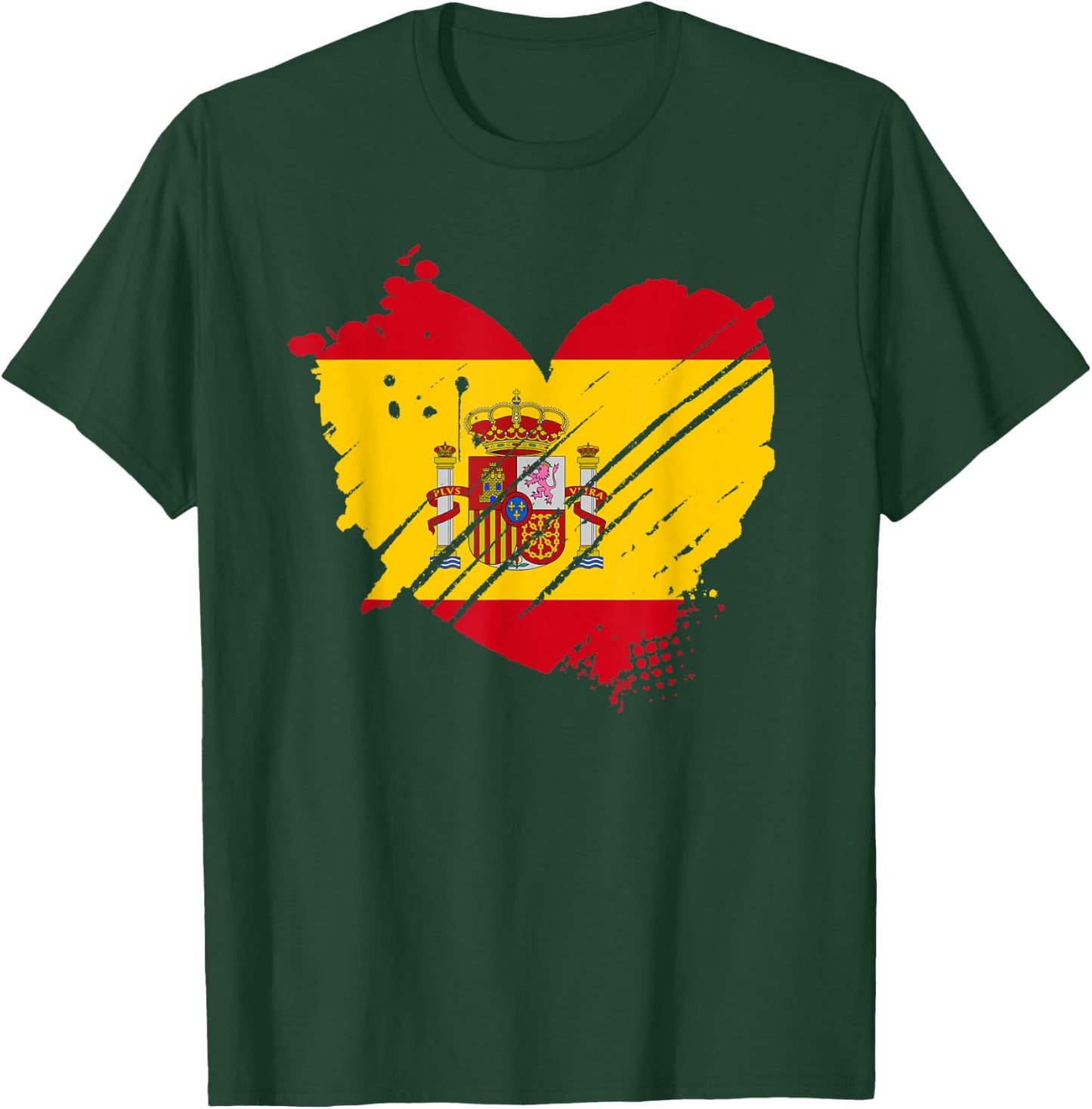 Spain Flag I love Spain It is in my DNA Gift Spaniards T-Shirt - T-Shirt | Forest