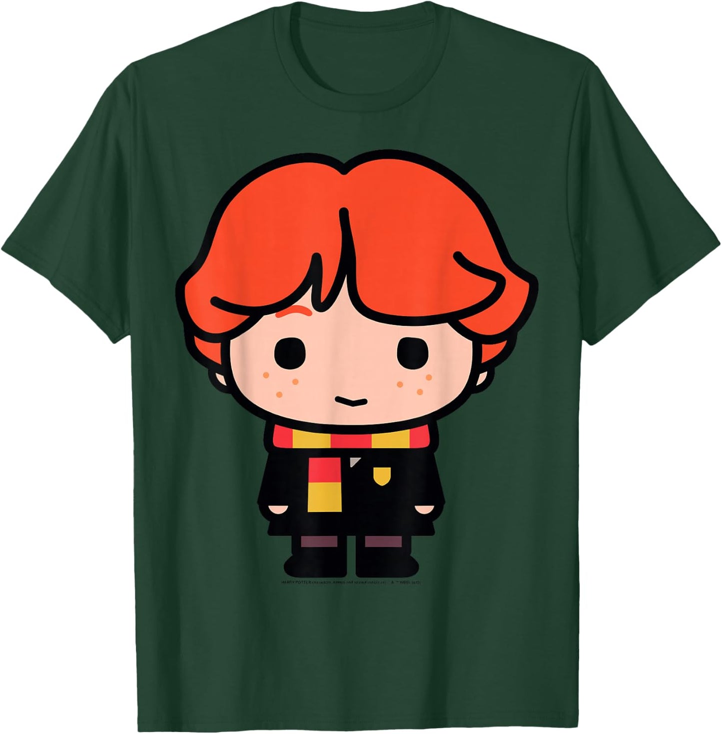 Harry Potter Ron Weasley Cute Cartoon Portrait Small T-Shirt - T-Shirt | Forest