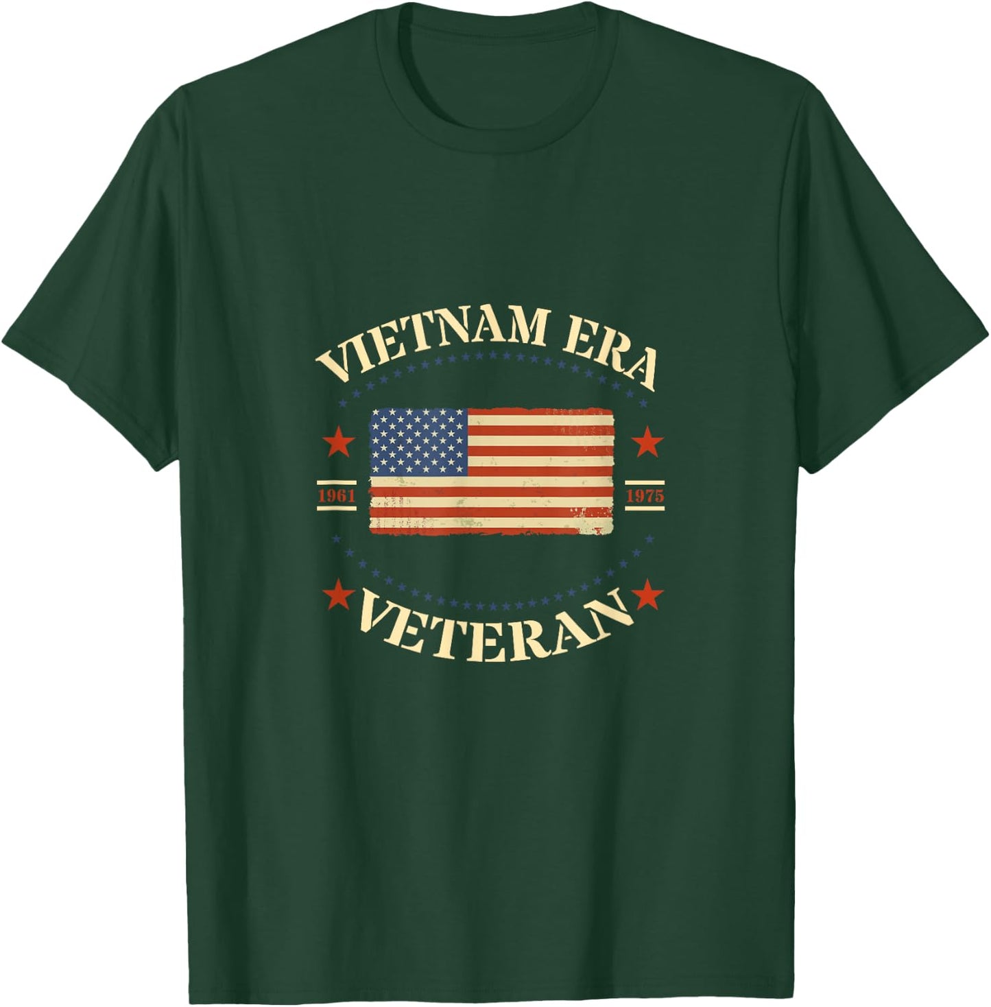 Vietnam Era Veteran 1961 - 1975 T-Shirt - T-Shirt | Forest