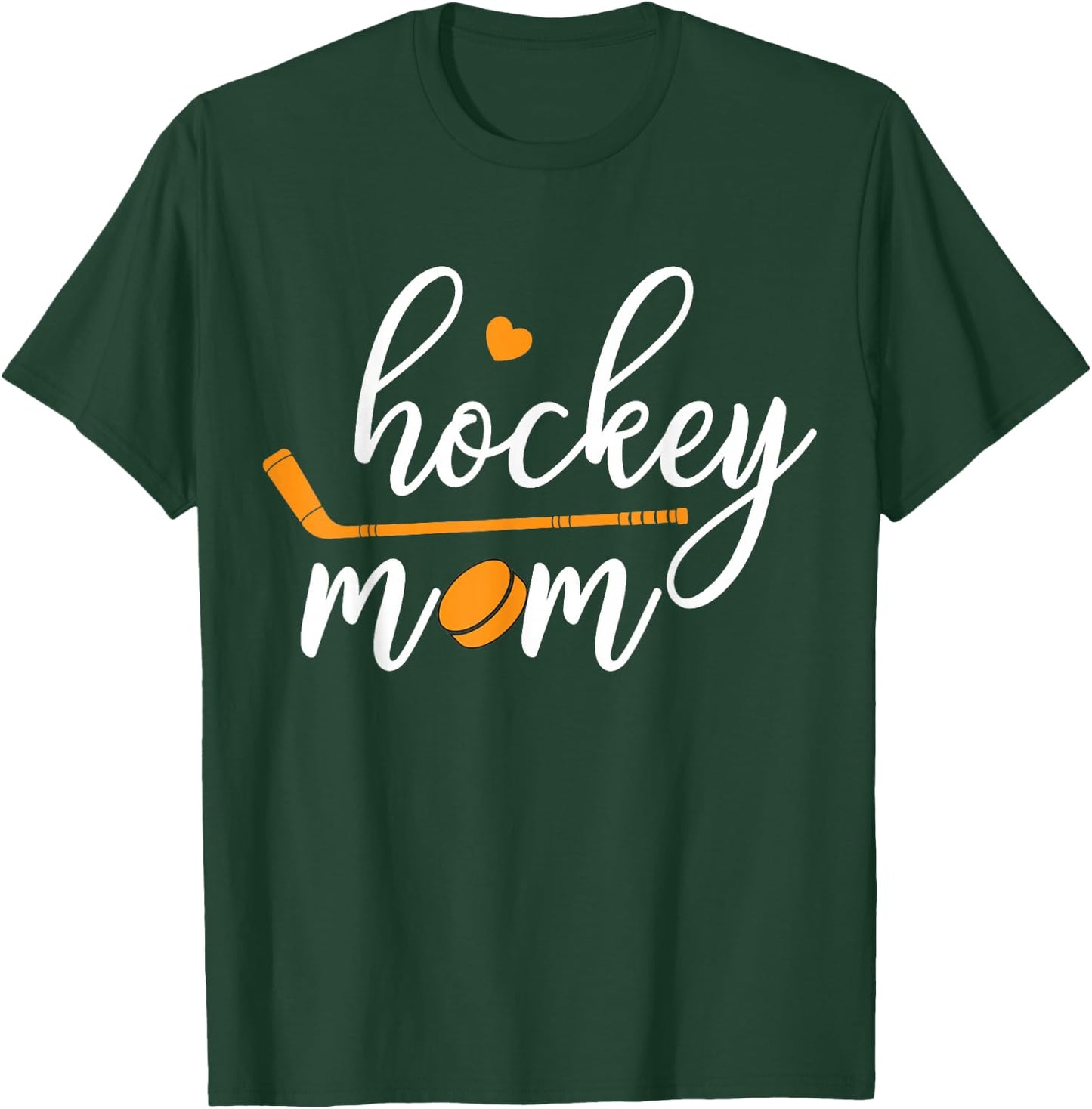 Hockey Mom - Mother Mom T-Shirt - T-Shirt | Forest