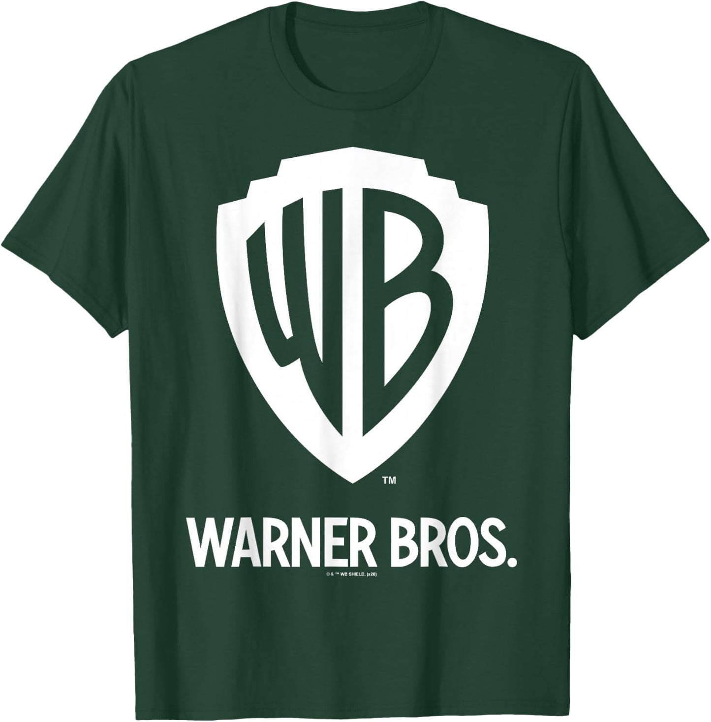 Warner Brothers WB Blue Logo C1 Small T-Shirt - T-Shirt | Forest