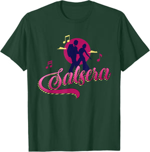 Salsera and Latin music is the best for Salsa dance T-Shirt - T-Shirt | Forest