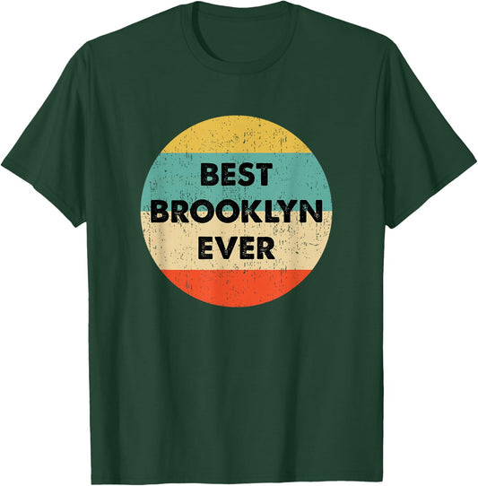 Brooklyn Name T-Shirt - T-Shirt | Forest