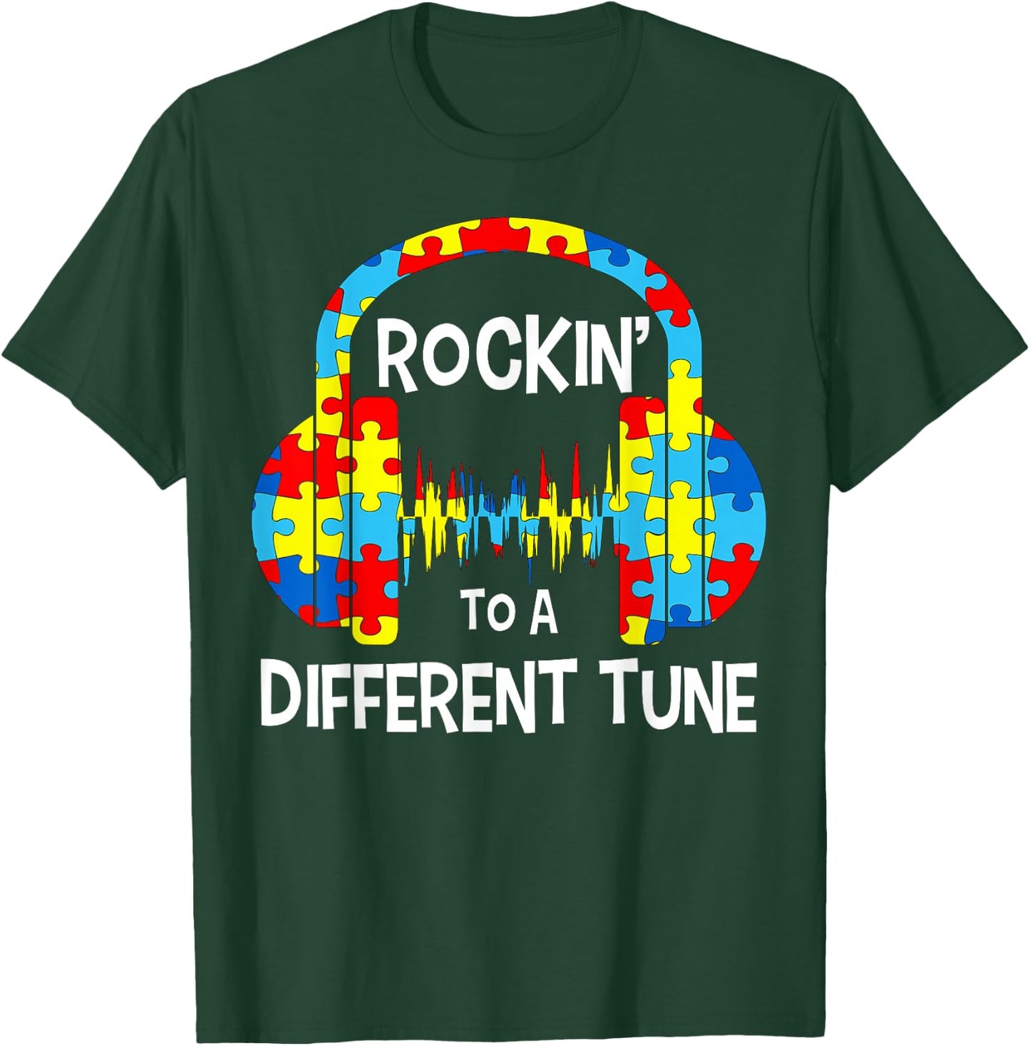 Motivational Saying Different Tune Men Women Inspiring Son T-Shirt - T-Shirt | Forest