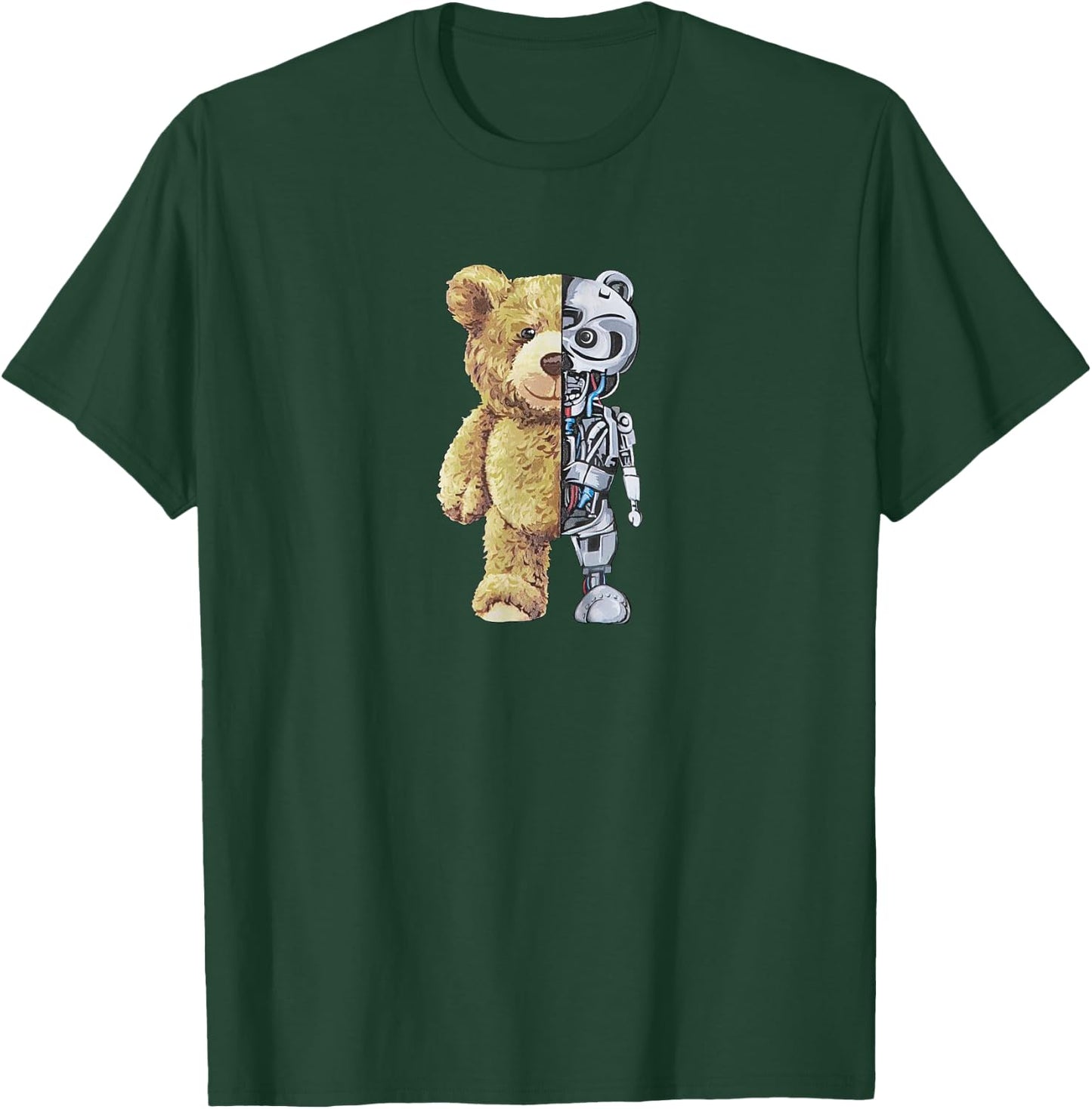 Teddy Robot T-Shirt - T-Shirt | Forest