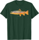 Studio Abachar Brown Trout T-Shirt - T-Shirt | Forest