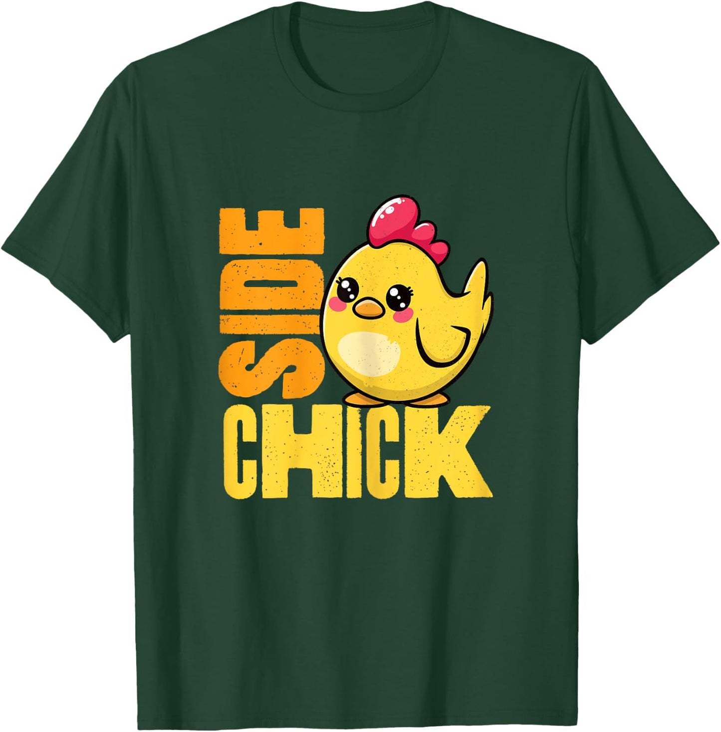 Side Chick T-Shirt - T-Shirt | Forest
