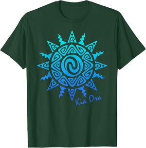 Culture Sun Kia Ora Symbol, Haka New Zealand T-Shirt - T-Shirt | Forest