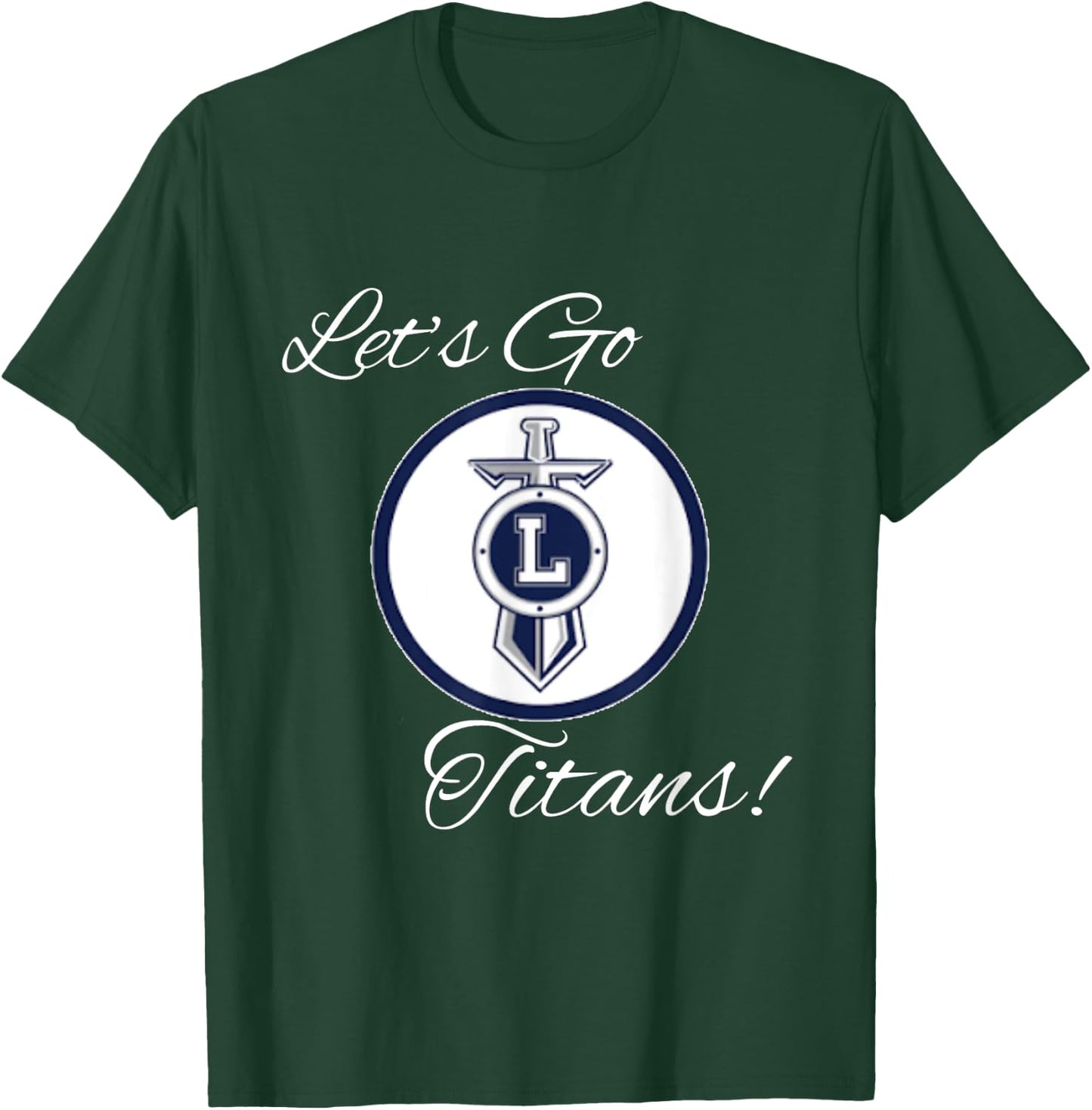 Titans Sports, Football, Baseball, Basketball. Grey T-Shirt - T-Shirt | Forest