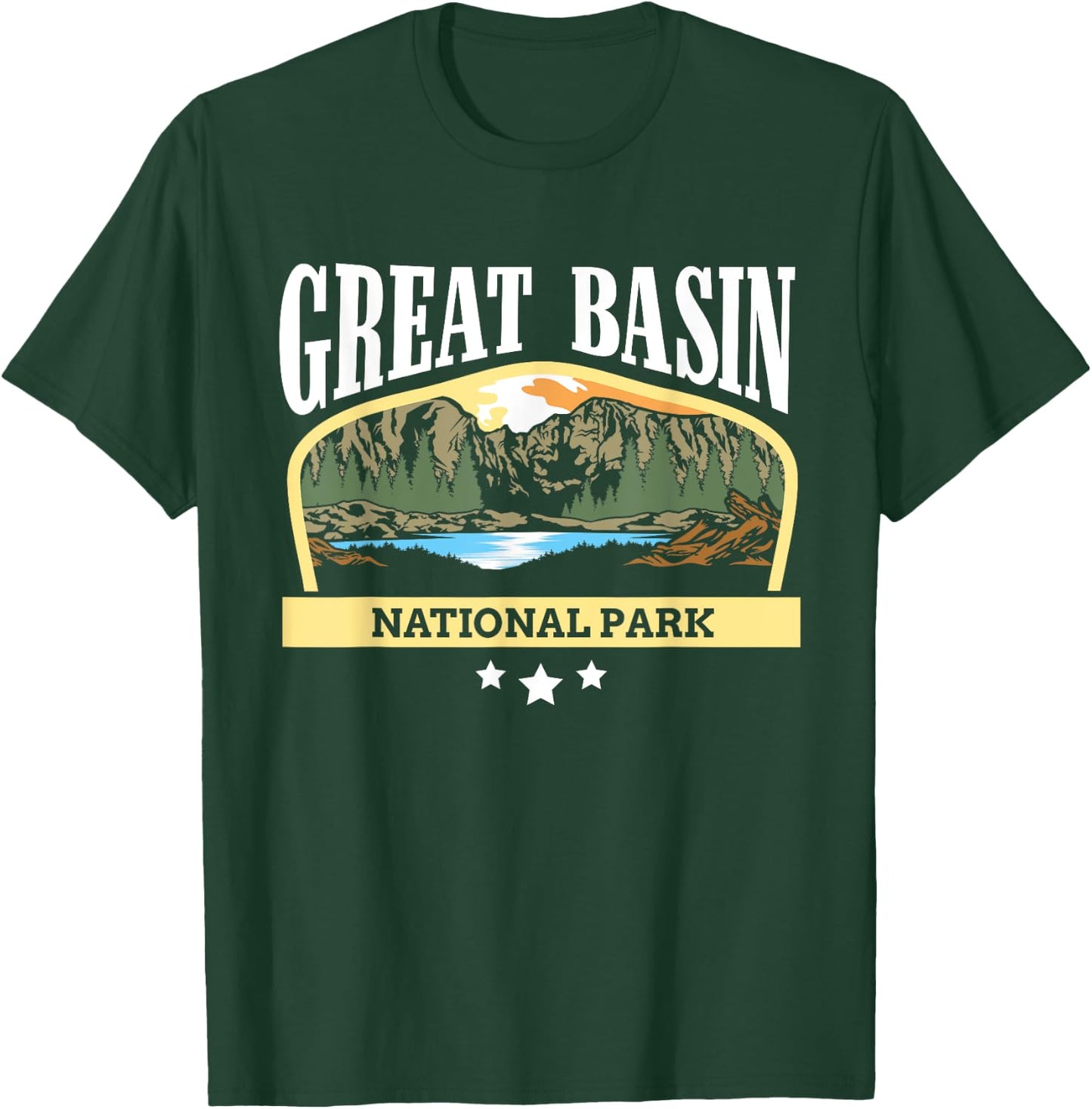 Great Basin National Park US USA Nevada T-Shirt - T-Shirt | Forest