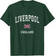 Liverpool England Vintage Athletic Sports Design T-Shirt - T-Shirt | Forest