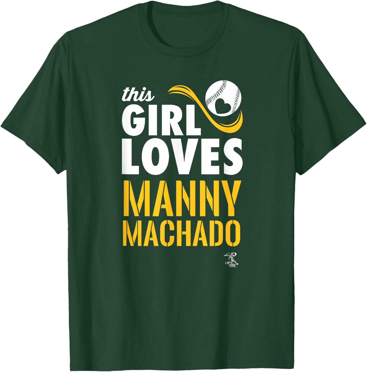 Manny Machado This Girl Loves Gameday T-Shirt - T-Shirt | Forest