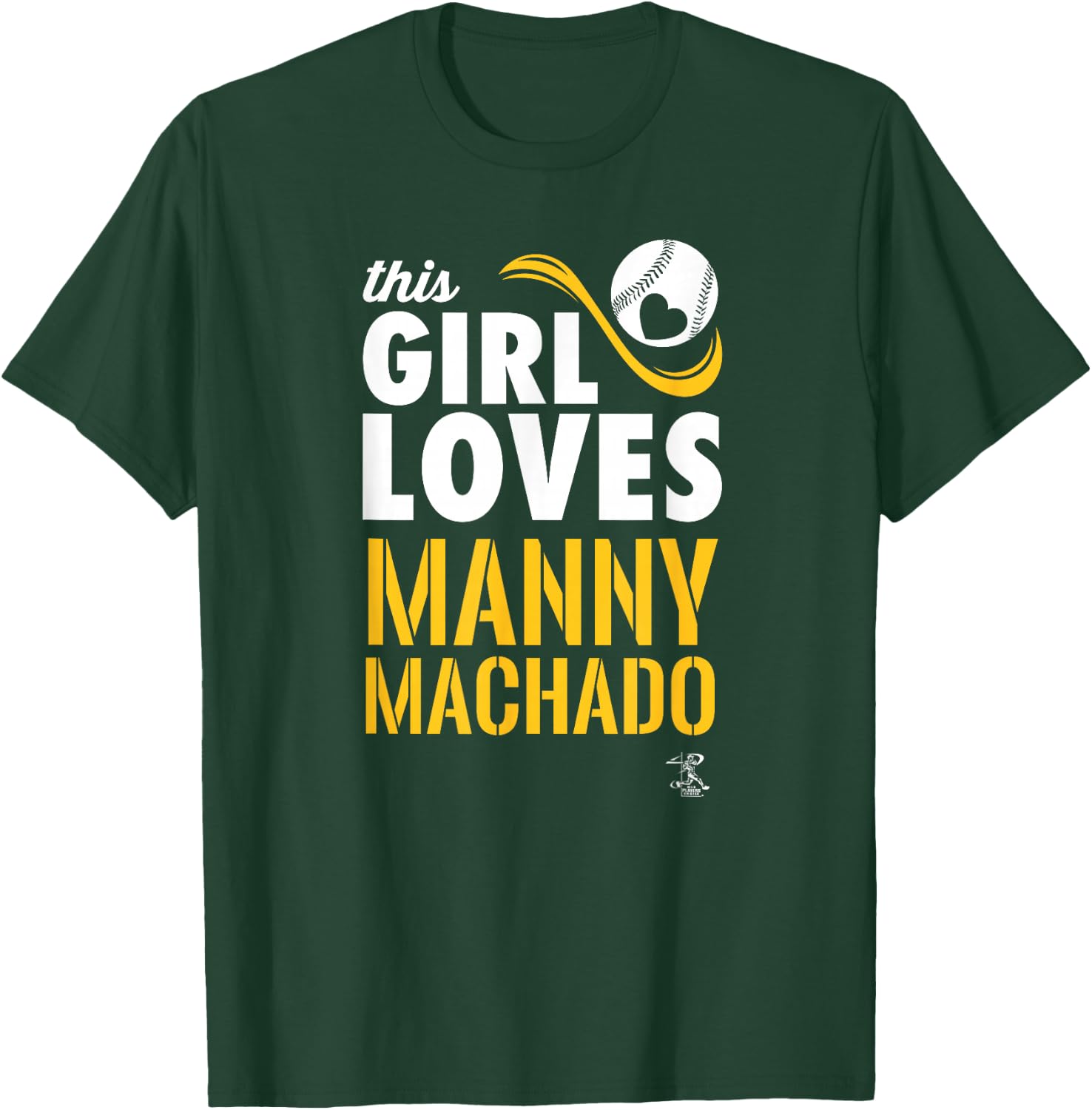 Manny Machado This Girl Loves Gameday T-Shirt - T-Shirt | Forest