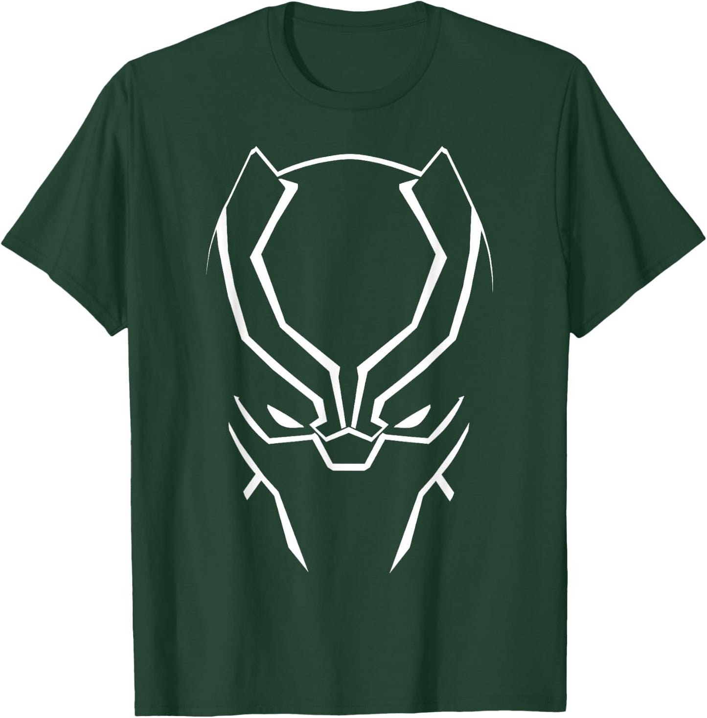 Marvel Avengers Black Panther Big Face T-Shirt - T-Shirt | Forest
