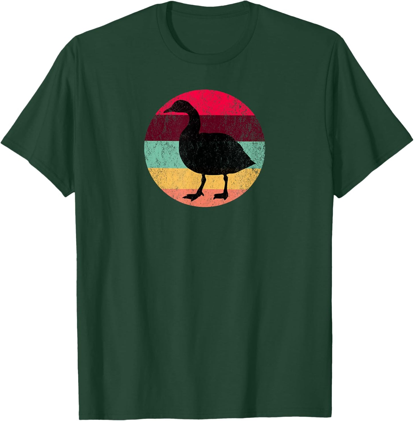 Goose Distressed Vintage Sunset T-Shirt - T-Shirt | Forest