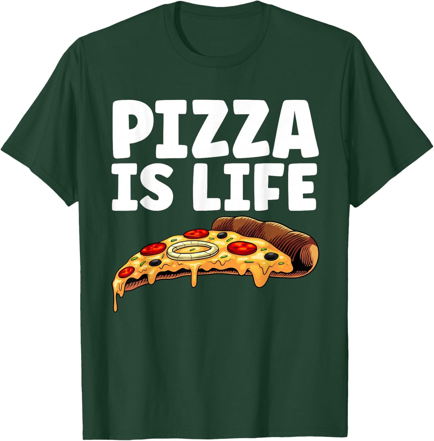 Cool Pizza Women Hawaiian Pizza Lovers Italian Food T-Shirt - T-Shirt | Forest
