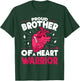 Proud Brother of a Heart Warrior Heart Health Awareness T-Shirt - T-Shirt | Forest