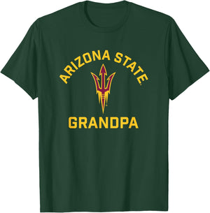 Arizona State University Sun Devils Arched Grandpa T-Shirt - T-Shirt | Forest