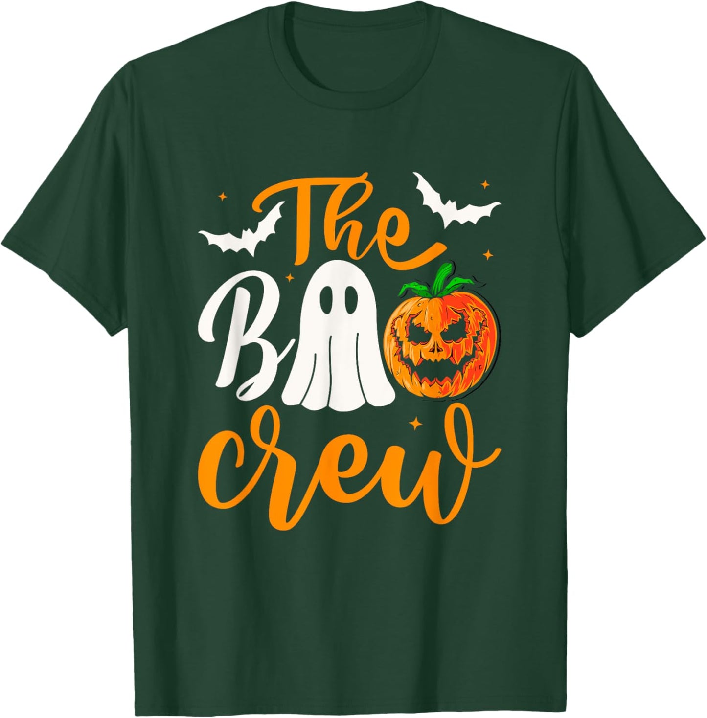 Halloween The Boo Crew - Cute Ghost - Spooky Family Matching T-Shirt - T-Shirt | Forest