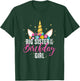Big Sister Of The Birthday Girl Sister Gift Unicorn Birthday T-Shirt - T-Shirt | Forest