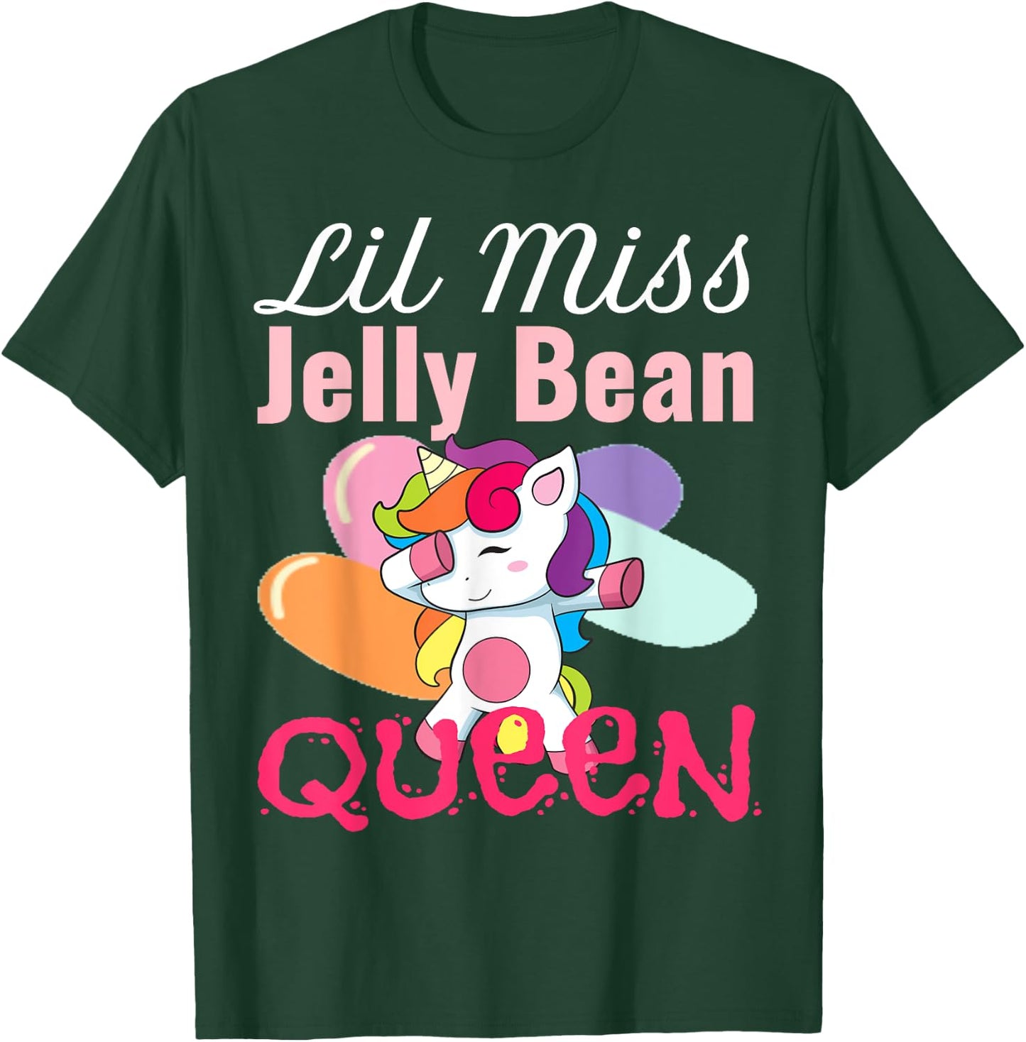 Easter Shirt for Girls Youth Kids Jelly Bean Funny Gift T-Shirt - T-Shirt | Forest