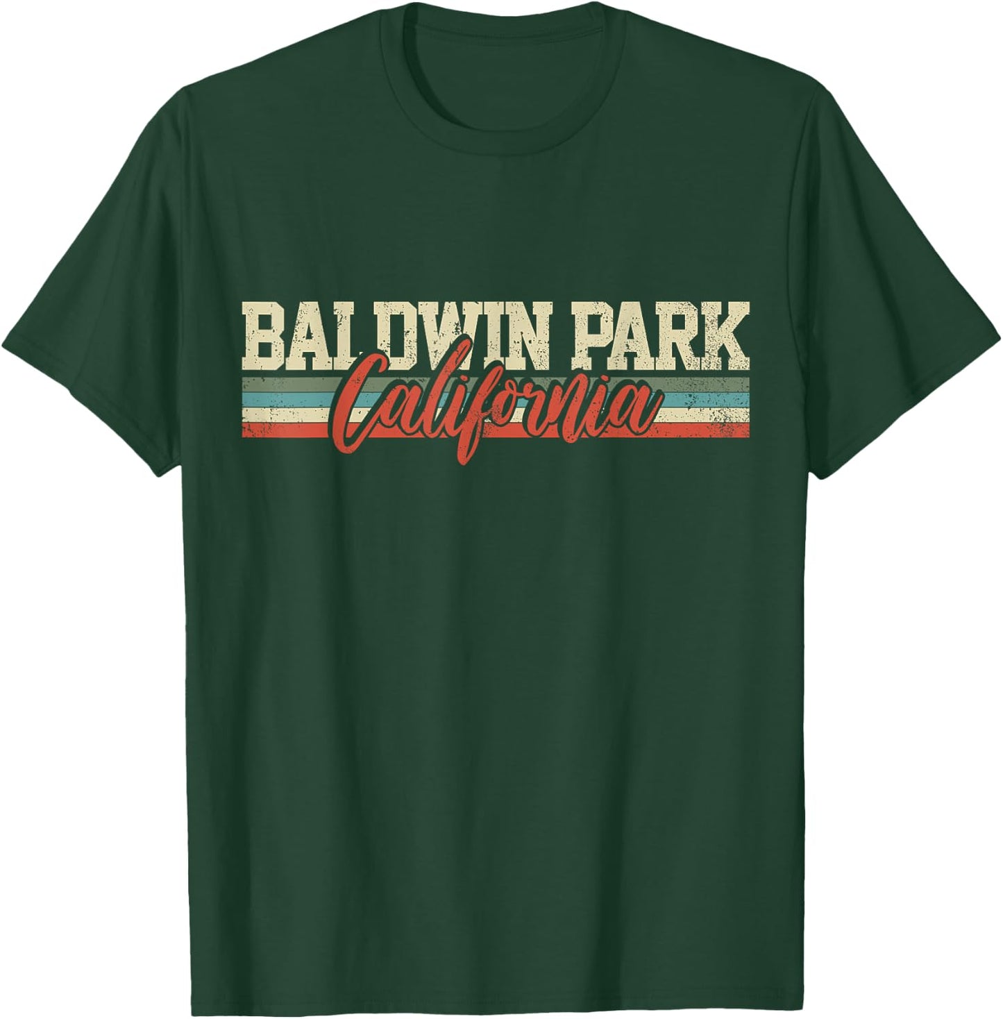 Baldwin Park California T-Shirt - T-Shirt | Forest
