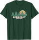 Berkeley CA Vintage Throwback Retro 70s Design T-Shirt - T-Shirt | Forest