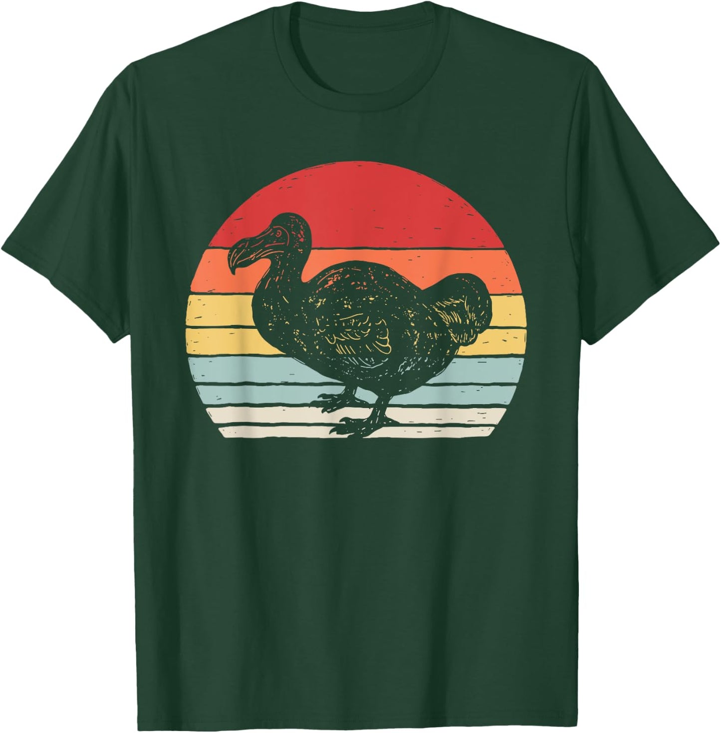 Vintage Retro Dodo Bird T-Shirt - T-Shirt | Forest