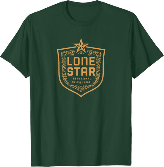 Lone Star Style - Gold Texas National T-Shirt - T-Shirt | Forest