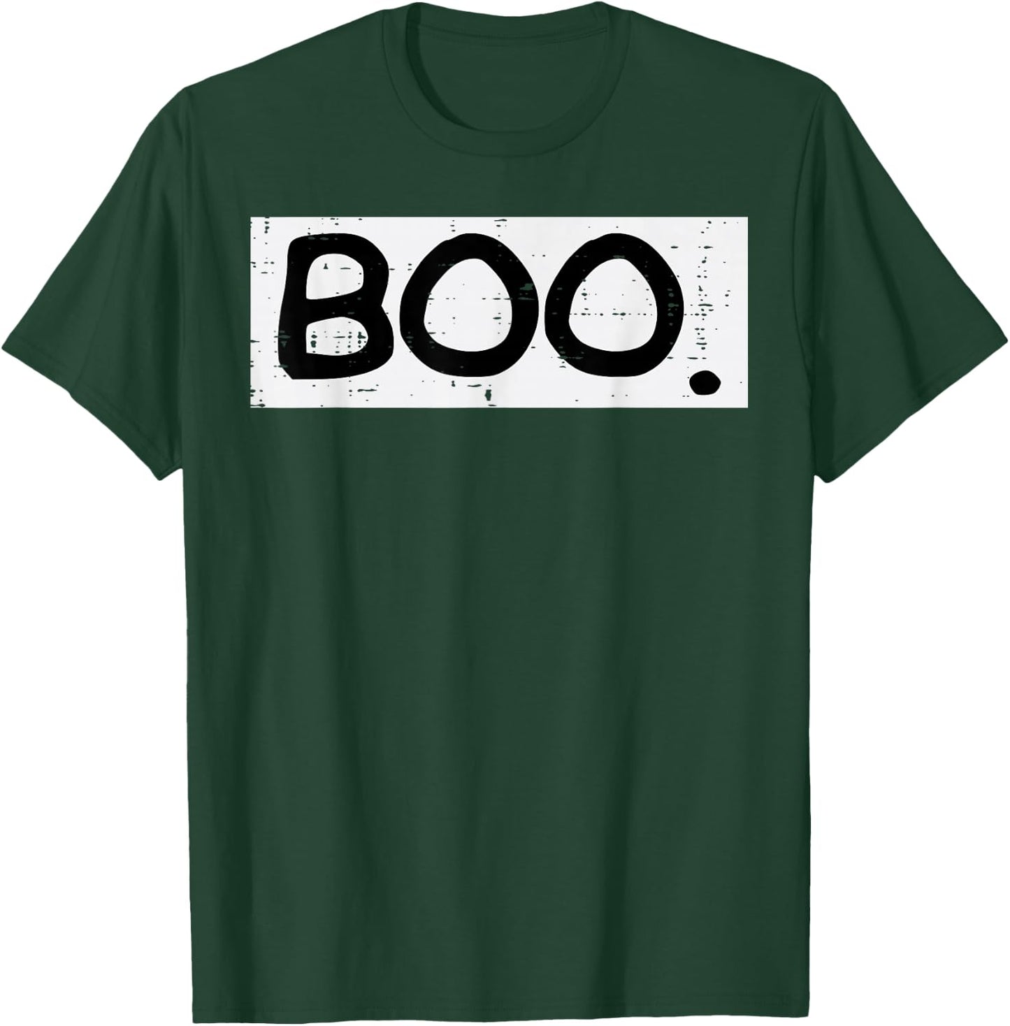 Boo Halloween Costume Lazy Women Men Kids Boys Girls Teens T-Shirt - T-Shirt | Forest