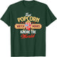 Eat Popcorn Watch Movies - Caramel Corn Popped Corn T-Shirt - T-Shirt | Forest