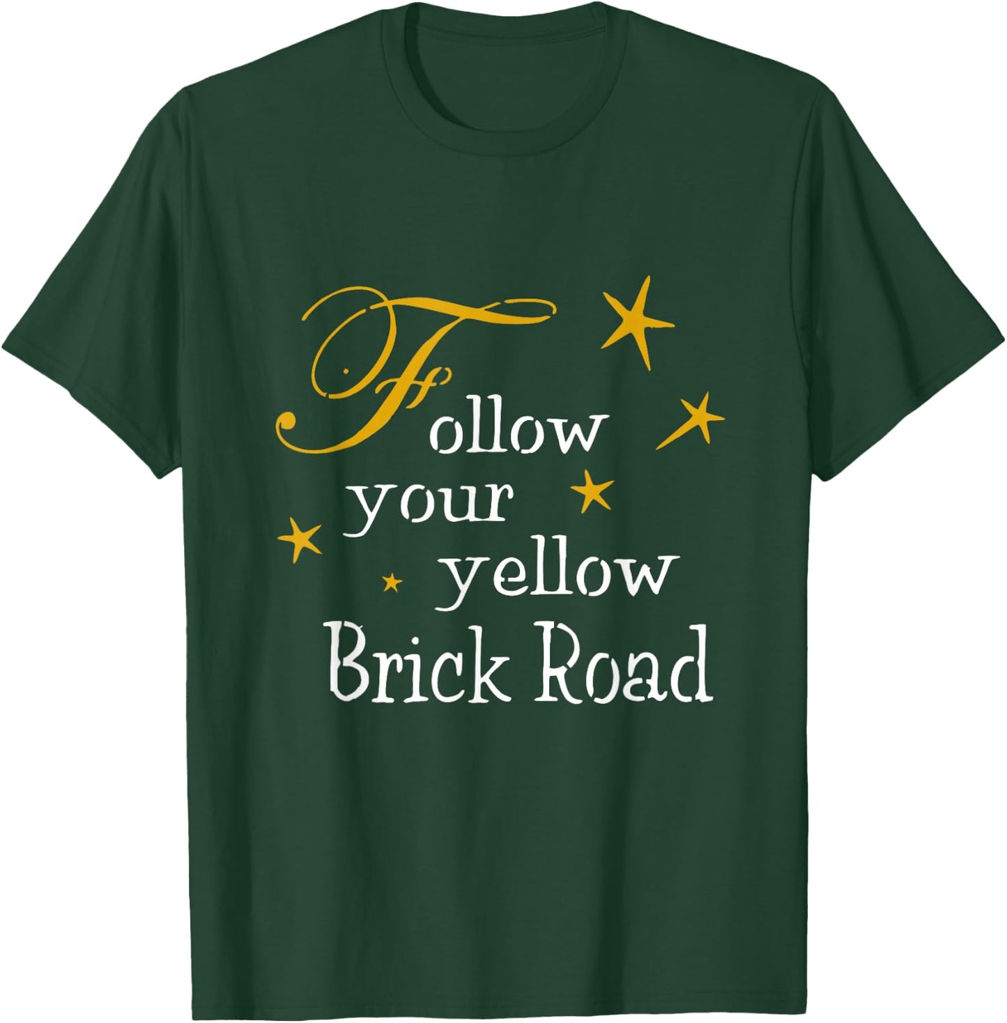 Follow Your Yellow Brick Road T-Shirt - T-Shirt | Forest
