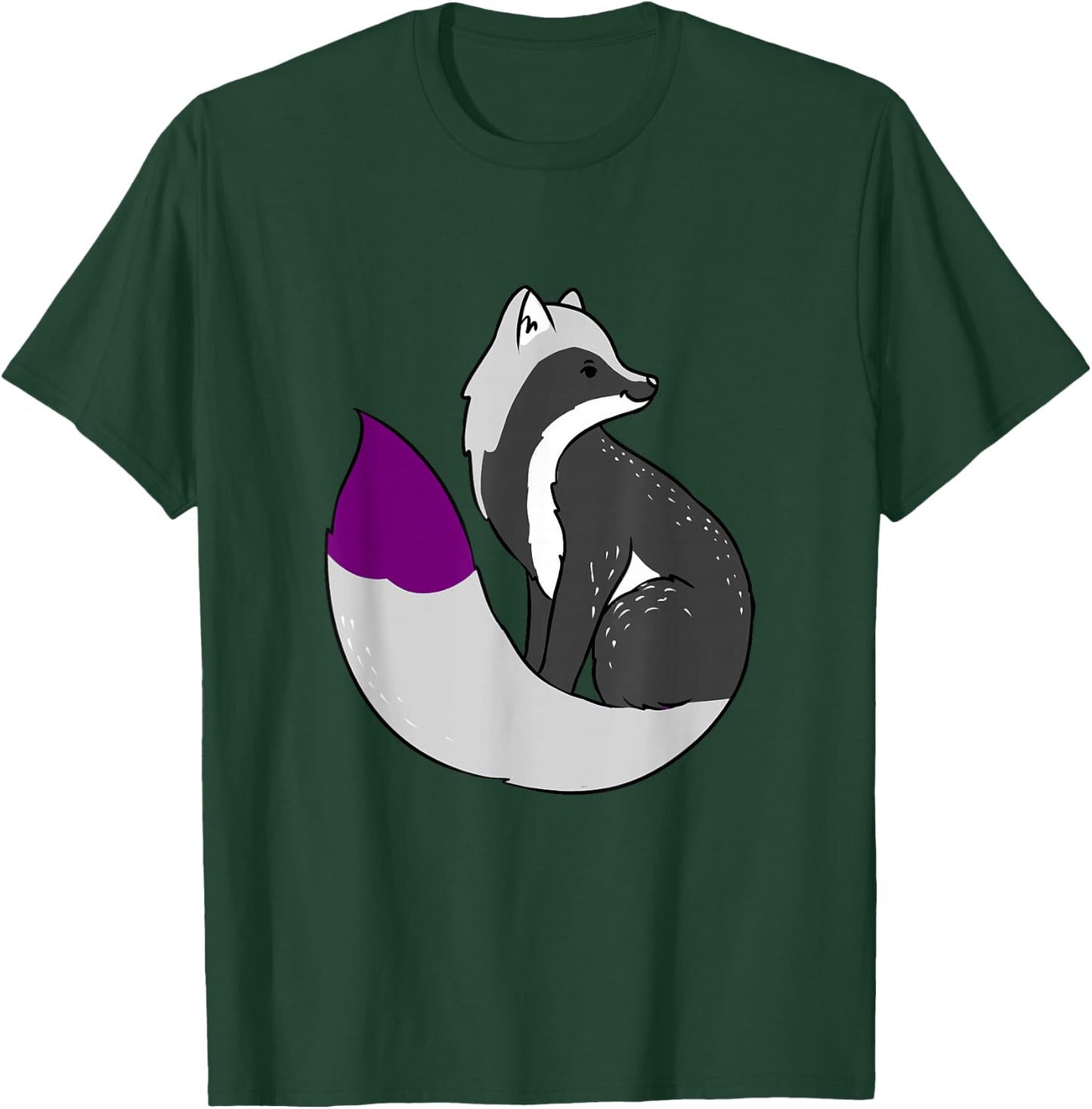 Demisexual Fox Demisexual Pride T-Shirt - T-Shirt | Forest