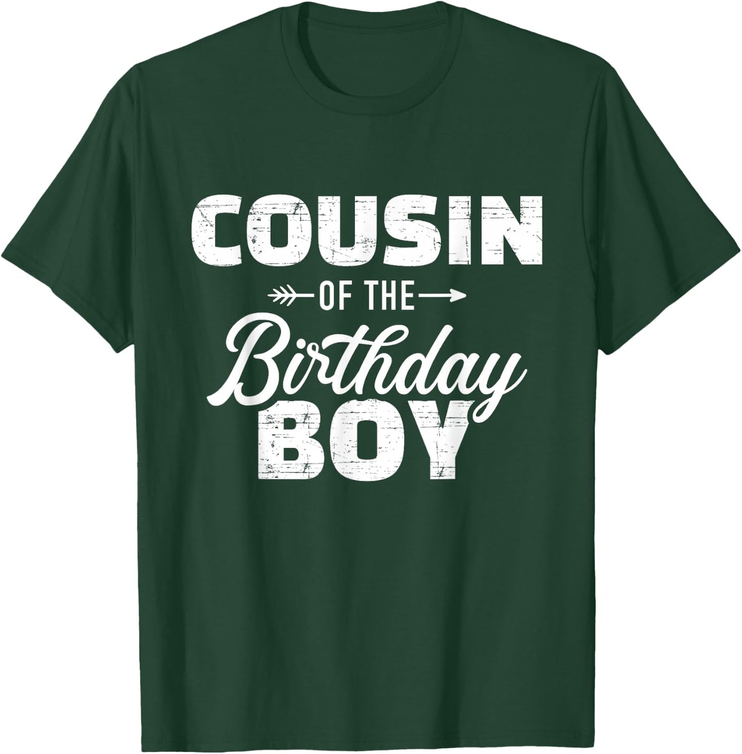 Cousin from Birthday Boy T-Shirt - T-Shirt | Forest