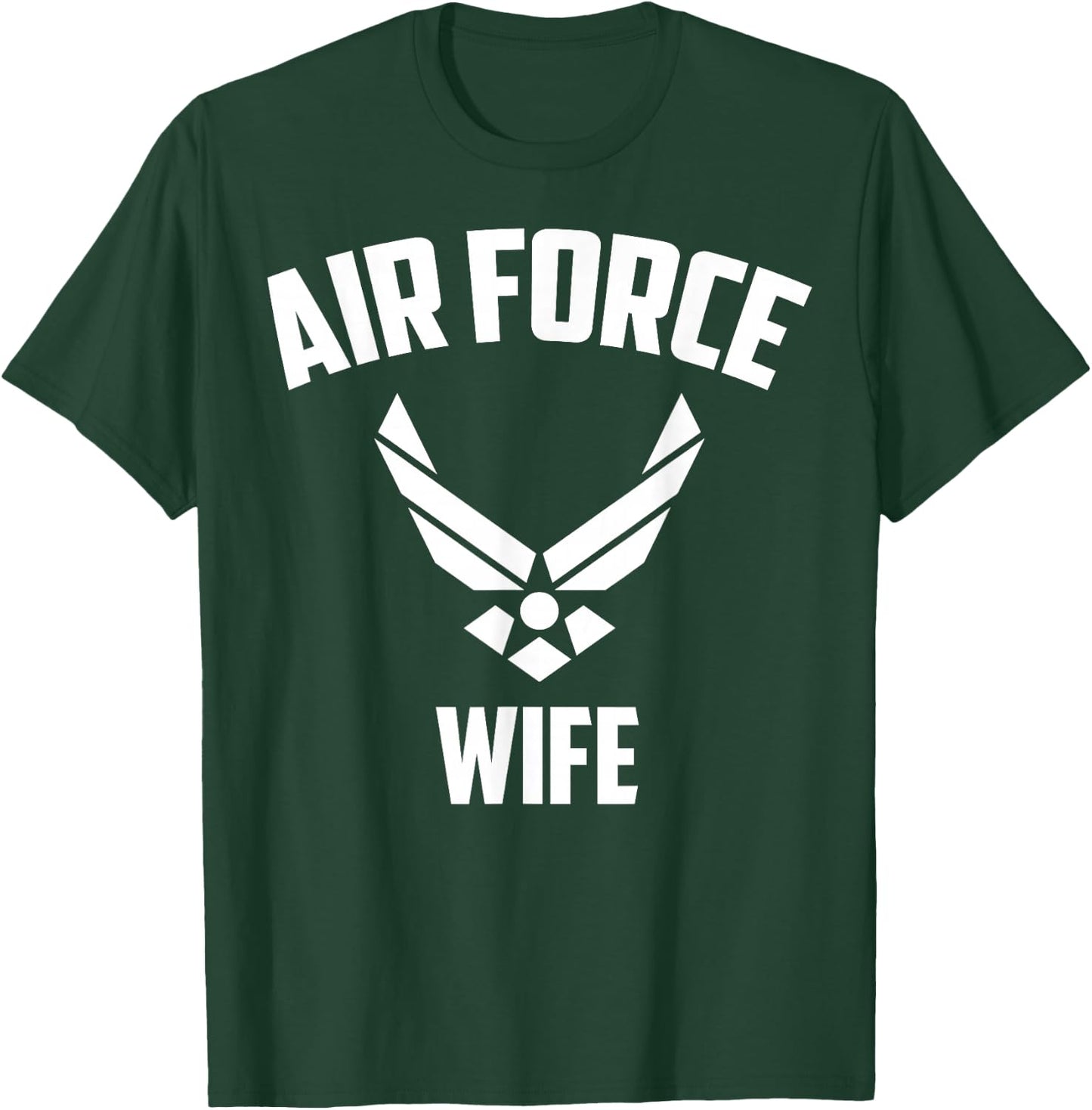Cool Air Force Wife Gift | Best Proud Veteran Military Women T-Shirt - T-Shirt | Forest