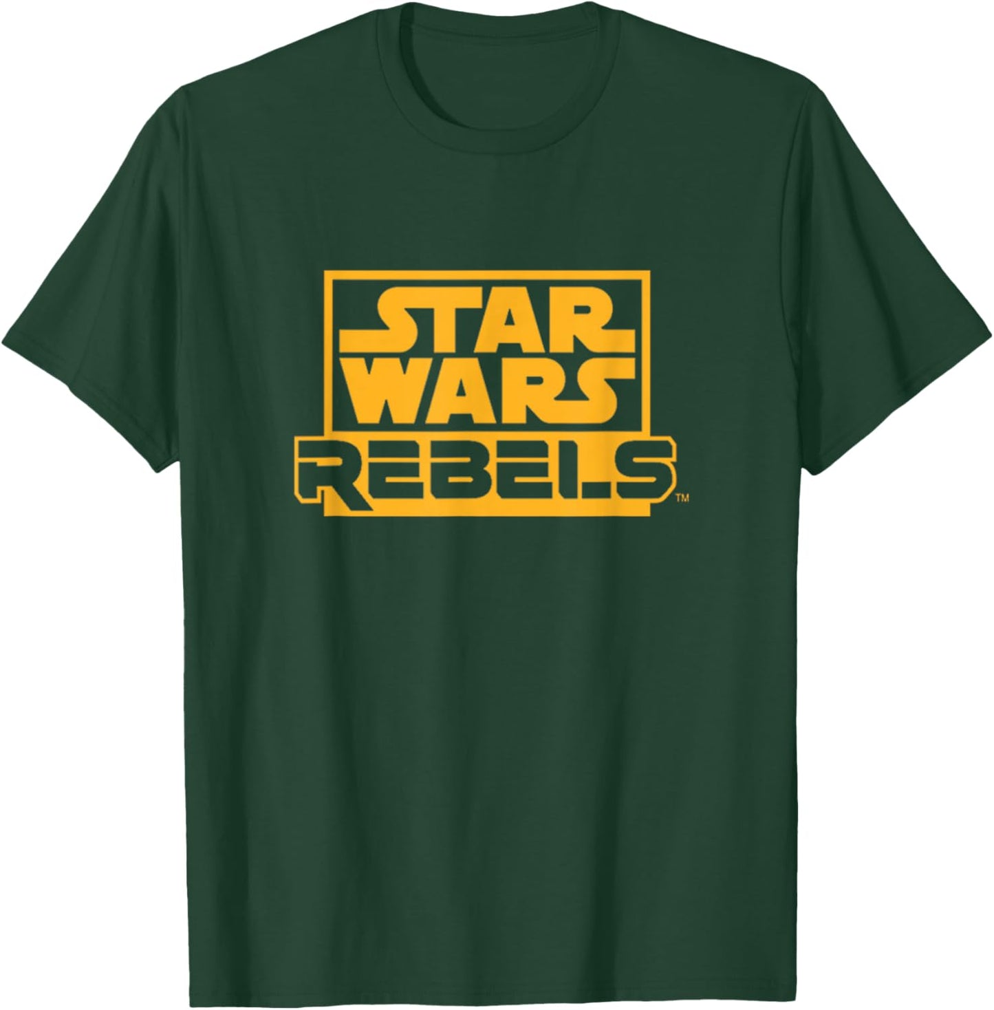 Star Wars Rebels Animated Series Official Logo T-Shirt - T-Shirt | Forest
