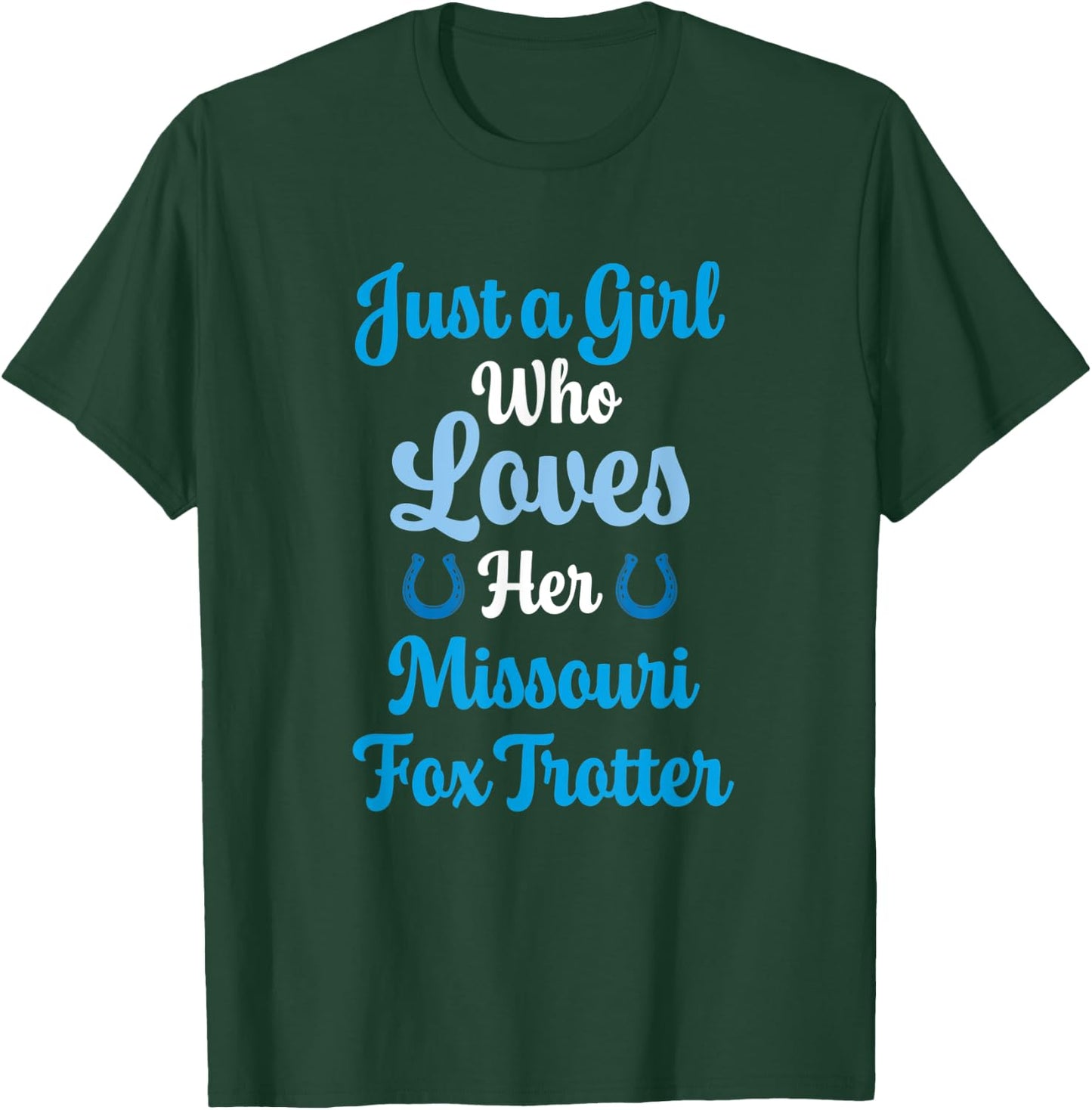 Missouri Fox Trotter Horse Gift Women: Missouri Fox Trotter T-Shirt - T-Shirt | Forest
