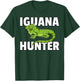 Iguana Hunter Reptile Lizard Hunting T-Shirt - T-Shirt | Forest