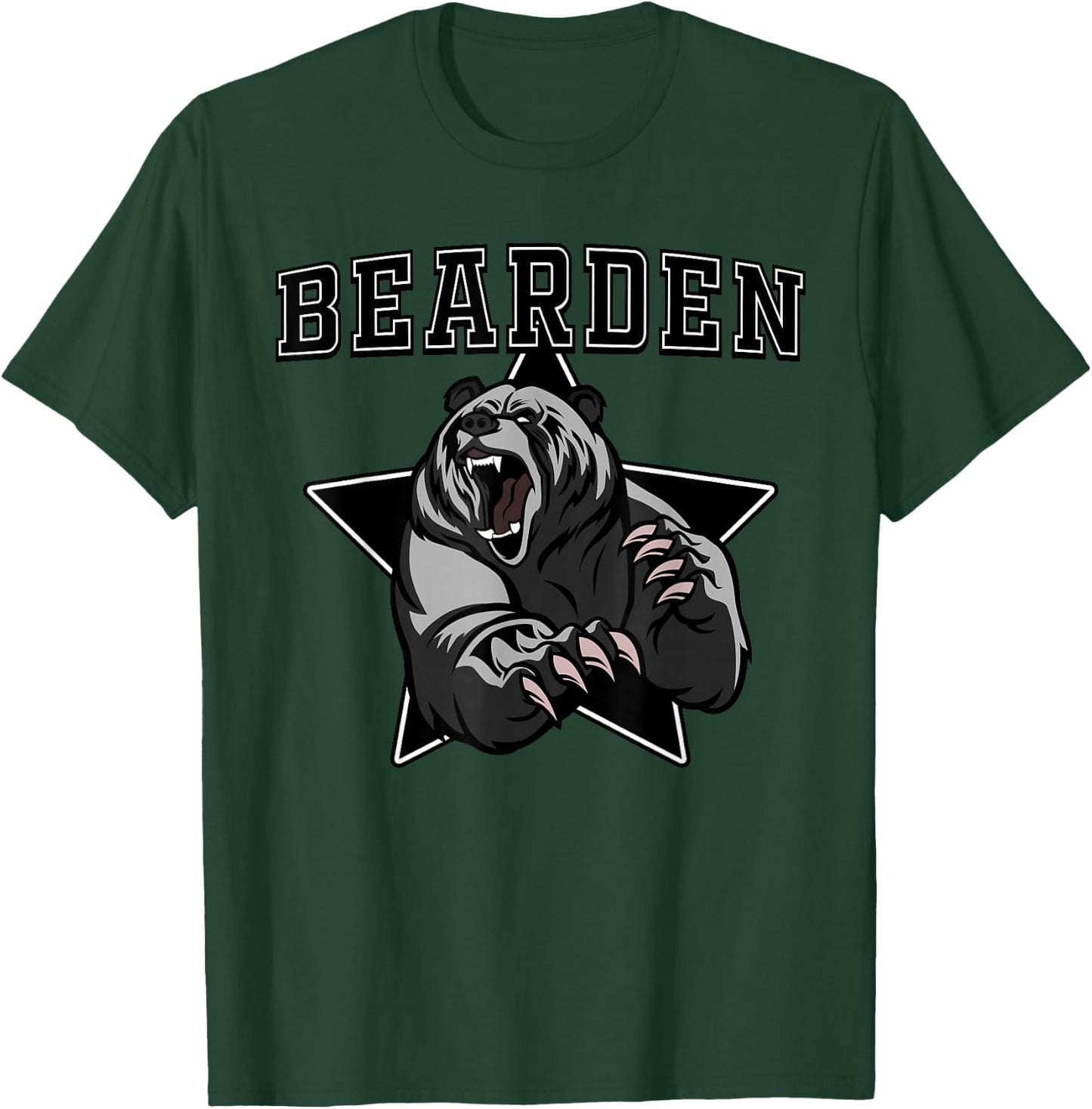 Bearden Bears High School Team Spirit T-Shirt - T-Shirt | Forest