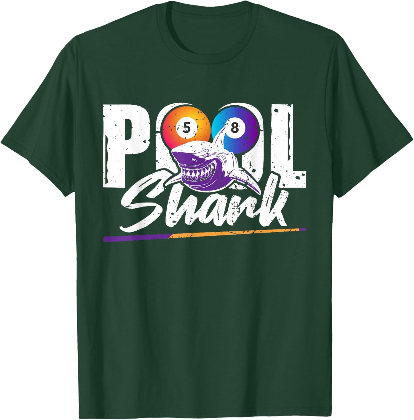 Pool shark – 8-ball pool Billiards T-Shirt - T-Shirt | Forest