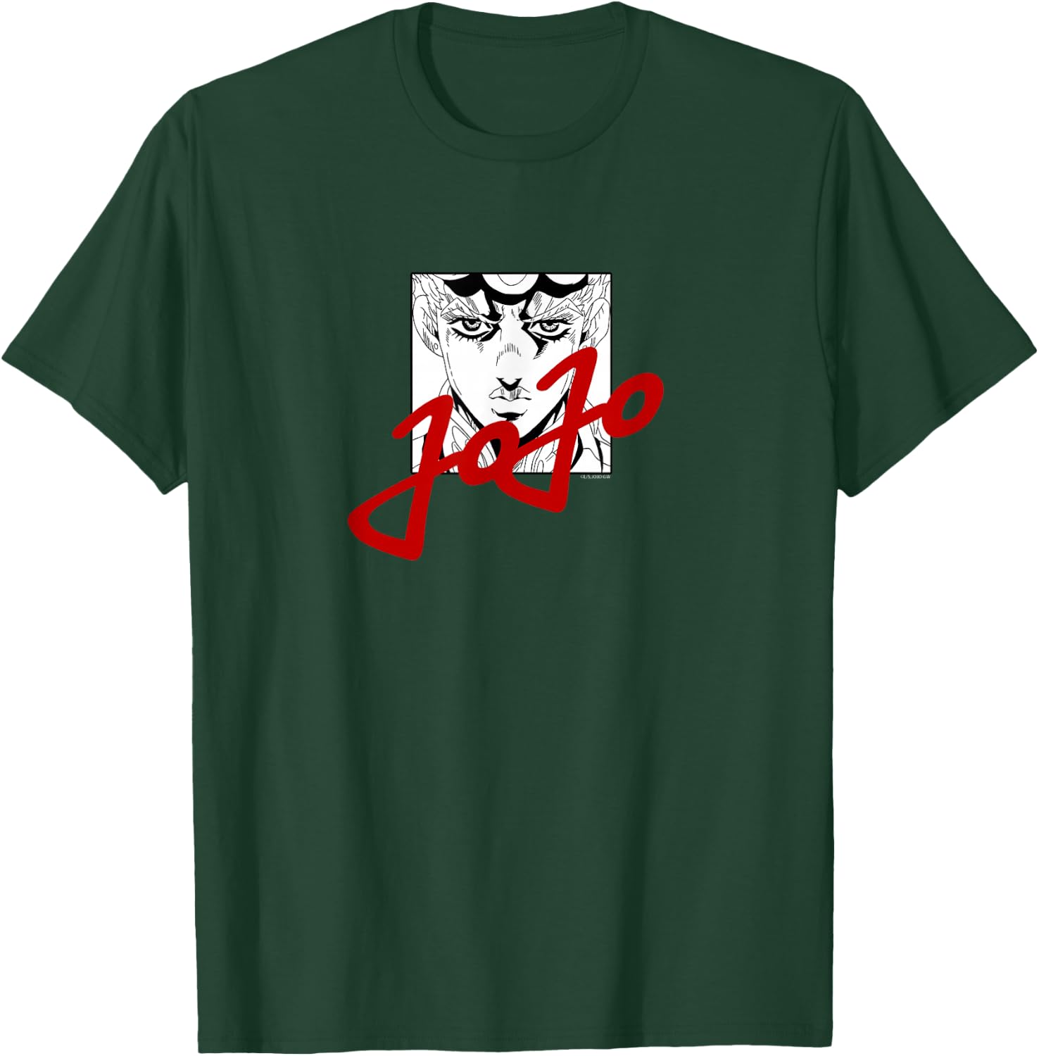 JoJo's Bizarre Adventure Giorno JoJo Script Anime T-Shirt - T-Shirt | Forest