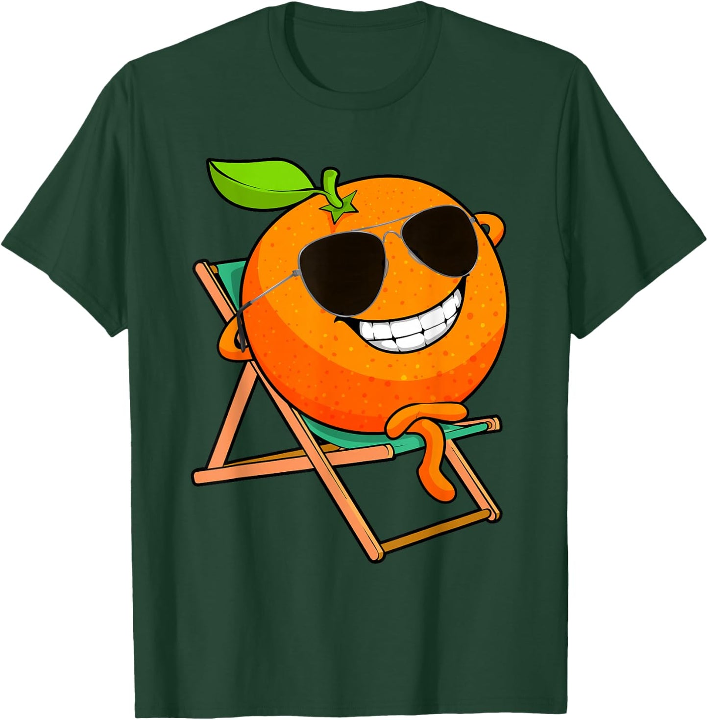 Funny Orange Design Women Kids Orange Fruit Lovers T-Shirt - T-Shirt | Forest