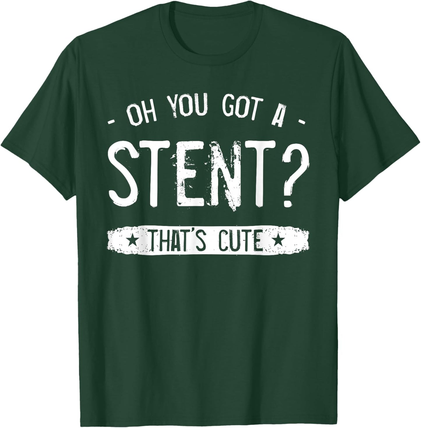Heart Surgery Stent Transplant Survivor Orthotopic Cardiac T-Shirt - T-Shirt | Forest