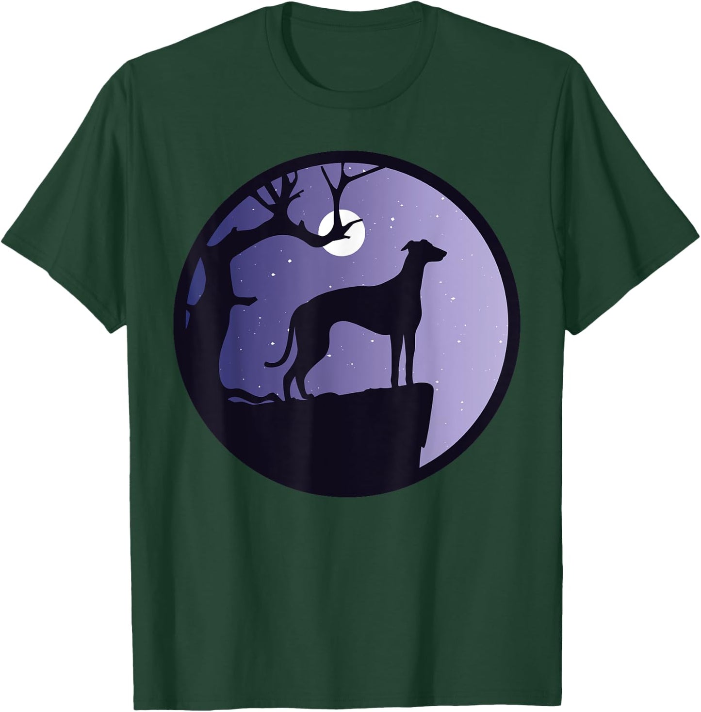 Greyhound Grey-Dog Italian-Greyhound T-Shirt - T-Shirt | Forest