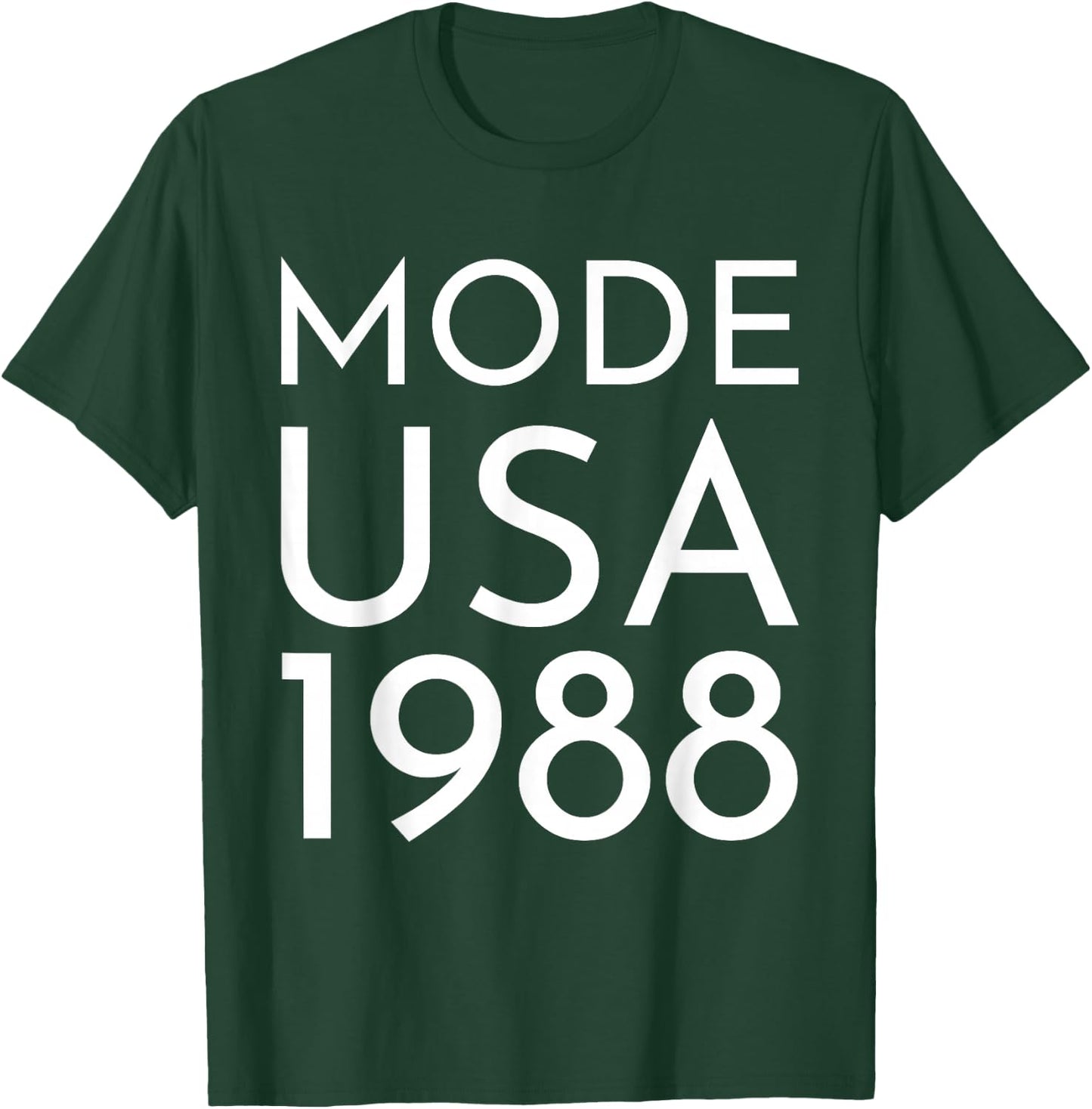 Fashion USA 1988 Mass Tour T-Shirt - T-Shirt | Forest