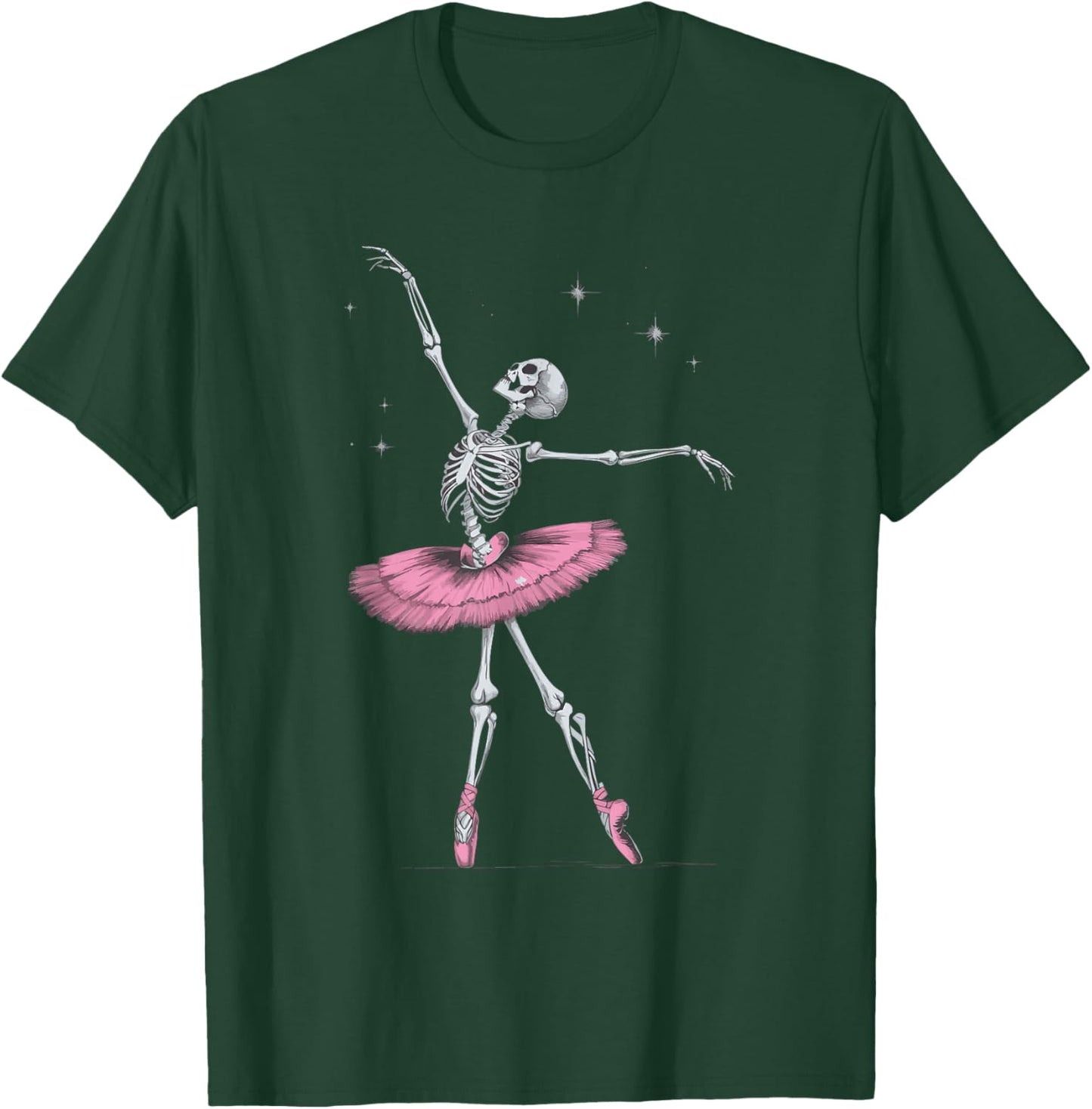 Skeleton Ballet T-Shirt - T-Shirt | Forest
