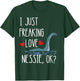 Loch Ness Monster Nessie Scotland Irish Fabulous Creatures T-Shirt - T-Shirt | Forest