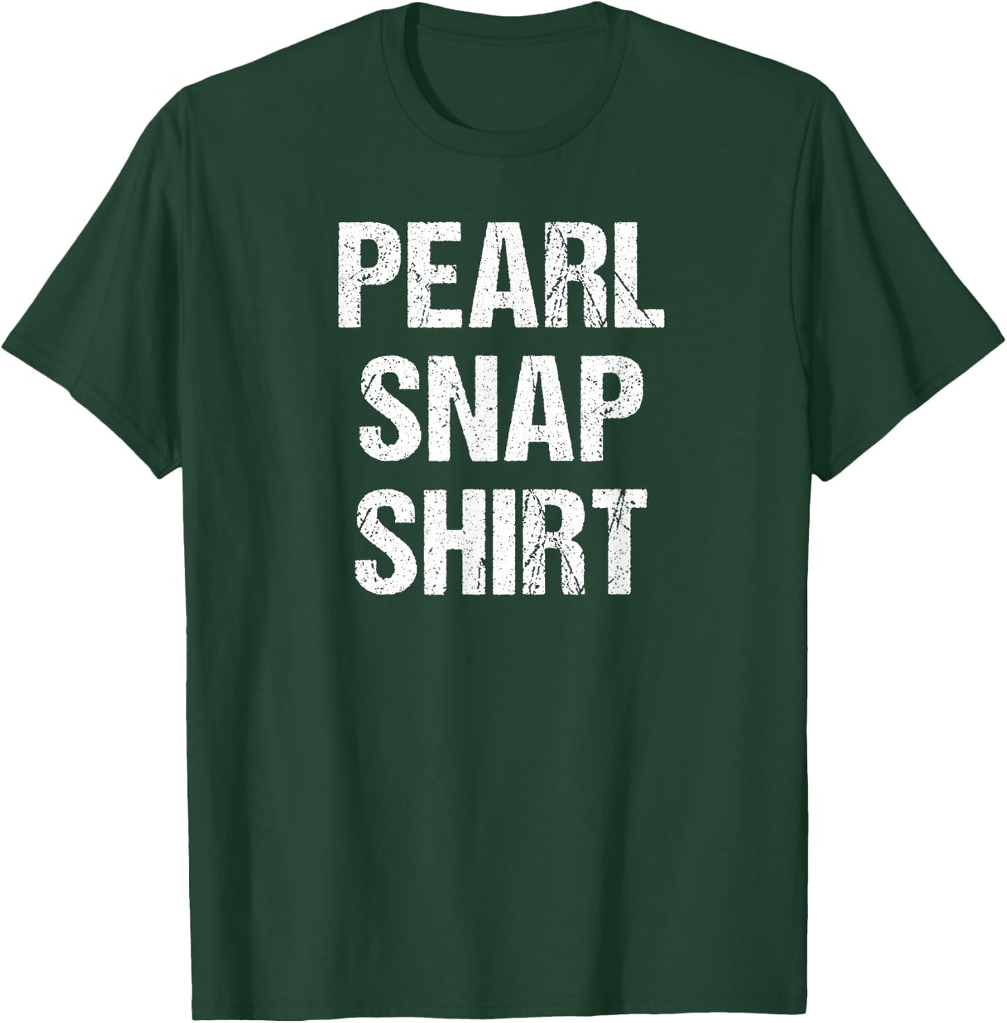 Texas Cowboy and Country Music for Rodeo Lovers a Pearl Snap T-Shirt - T-Shirt | Forest