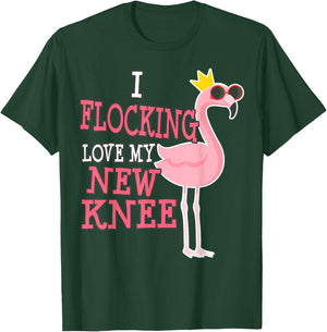 Funny Knee Replacement Surgery Get Well Funny T-Shirt - T-Shirt | Forest